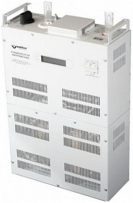 Стабилизатор напряжения Volter СНПТО-22 ШН Мощность 22 кВт, 27,5 кВА Uвх: 90-245 В Uвых:220 В -10% +7.5%Напряжение     220 V