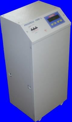 Однофазный стабилизатор напряжения Progress 50000T-20 Мощность     50,0 кВа Uвх: 180-250 В Uвых:220+/-2,5%Напряжение     220 V